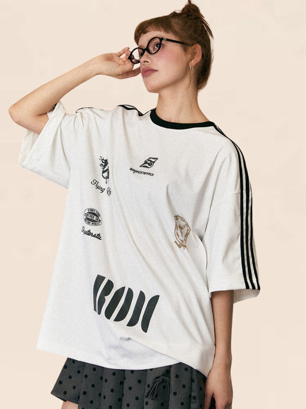 American Print T-Shirt