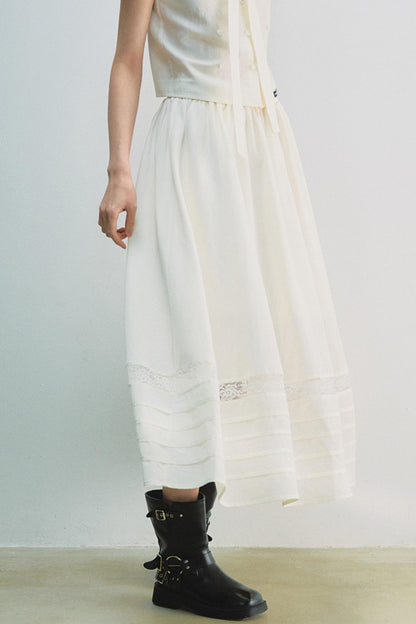 Elegant White Lace Set