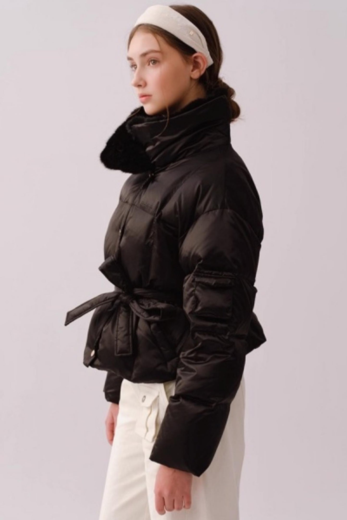 Embroidered Winter Headband