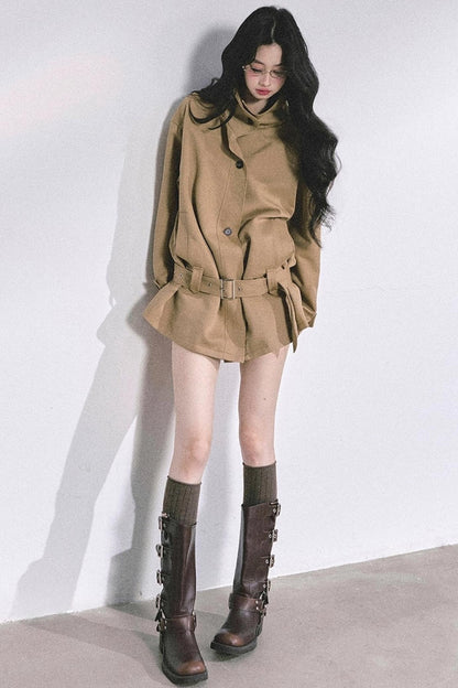 French Style Windbreaker Jacket