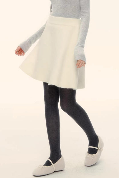 Wool Blend Lapel Fur Collar Coat Set-Up