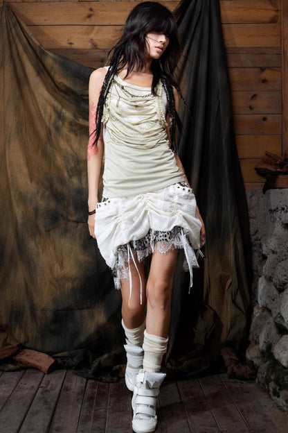 Multi-Wear Floral Bud Skirt