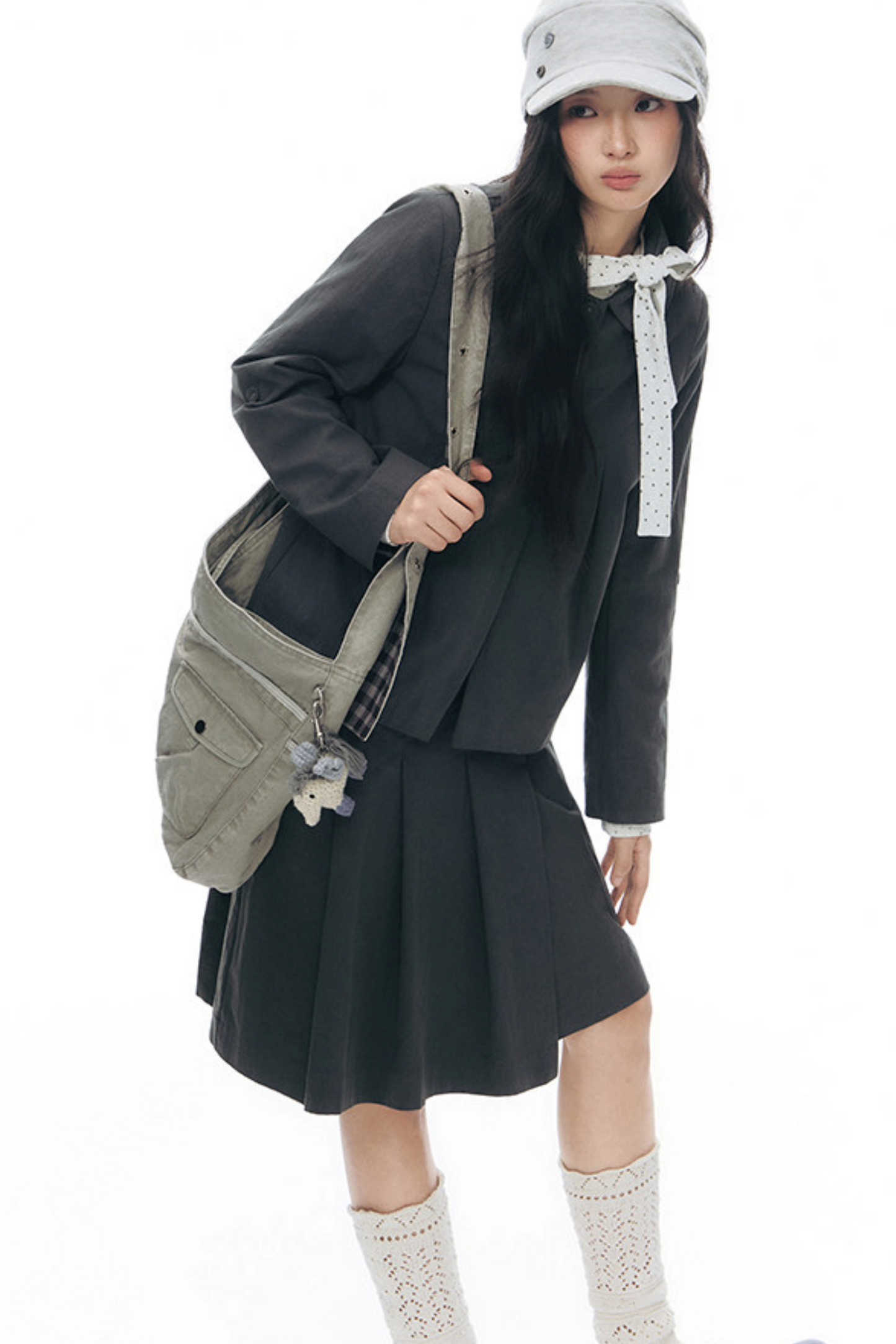 Retro Hooded Windbreaker Jacket