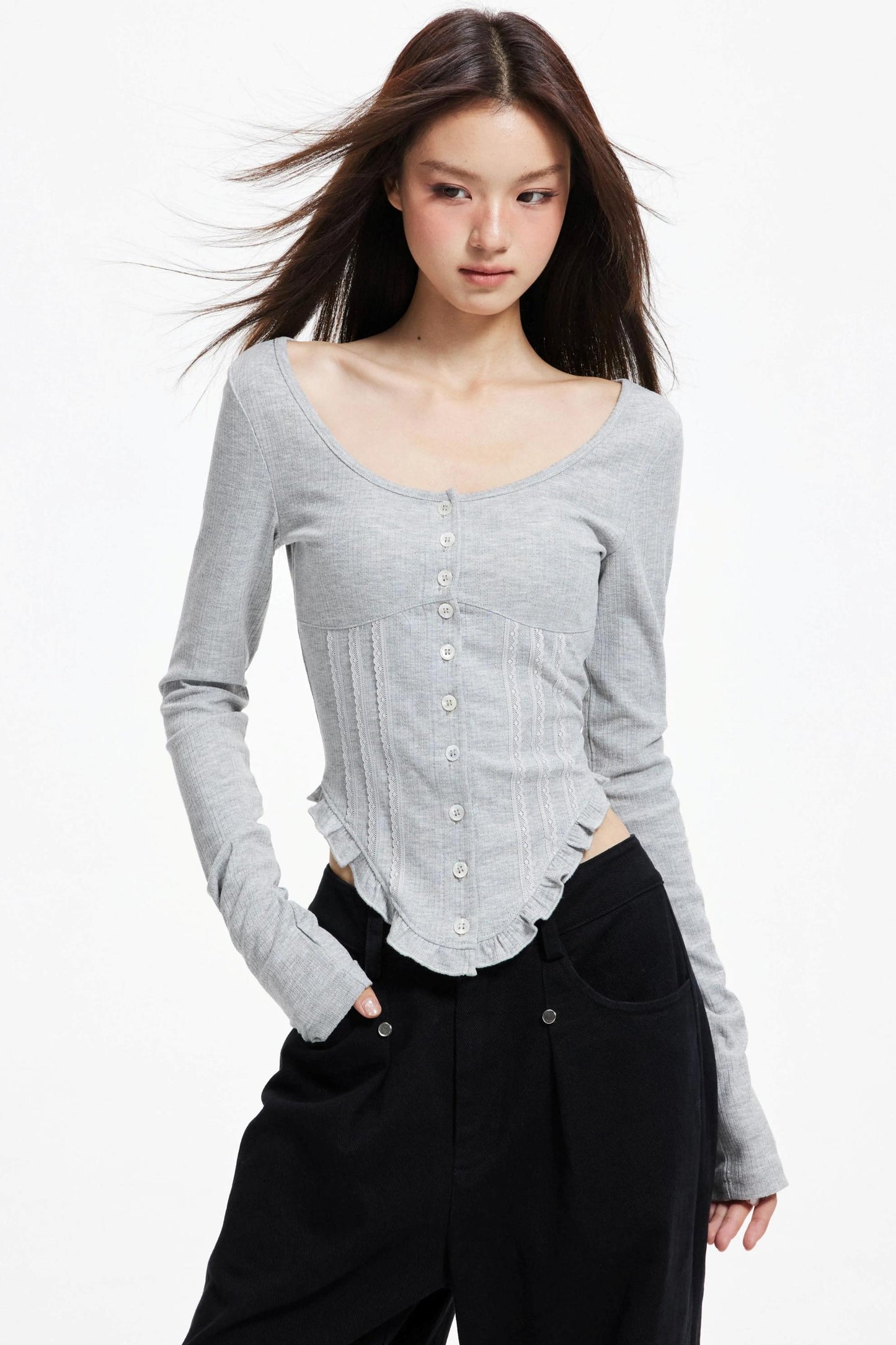 Hot Jacquard Knitted Sweater