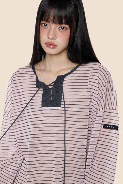 Summer Striped Long Sleeve T-Shirt