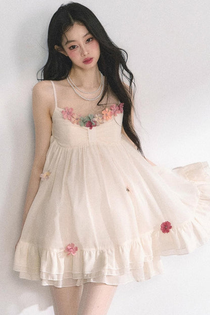 Floral Strap Resort Style Summer Dress