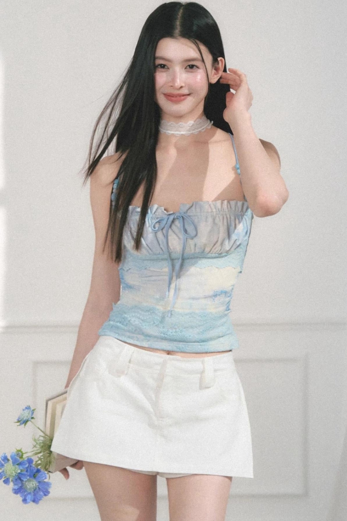 Beaded Lace Slim Fit Camisole