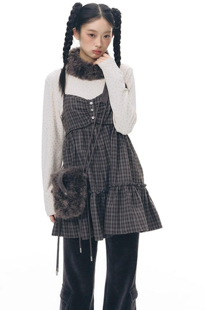 Handmade Furry Crossbody Bag