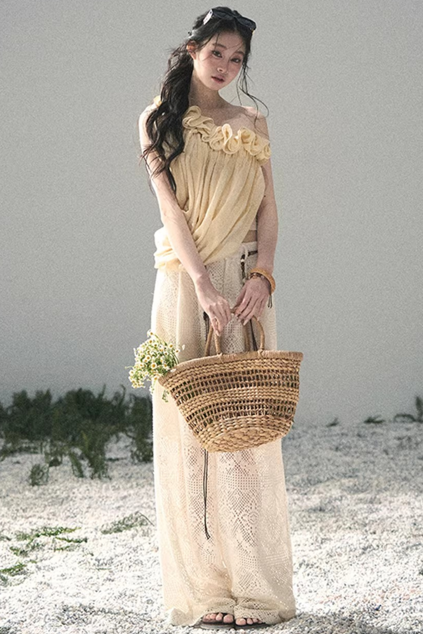 Wide-Leg Summer Pants