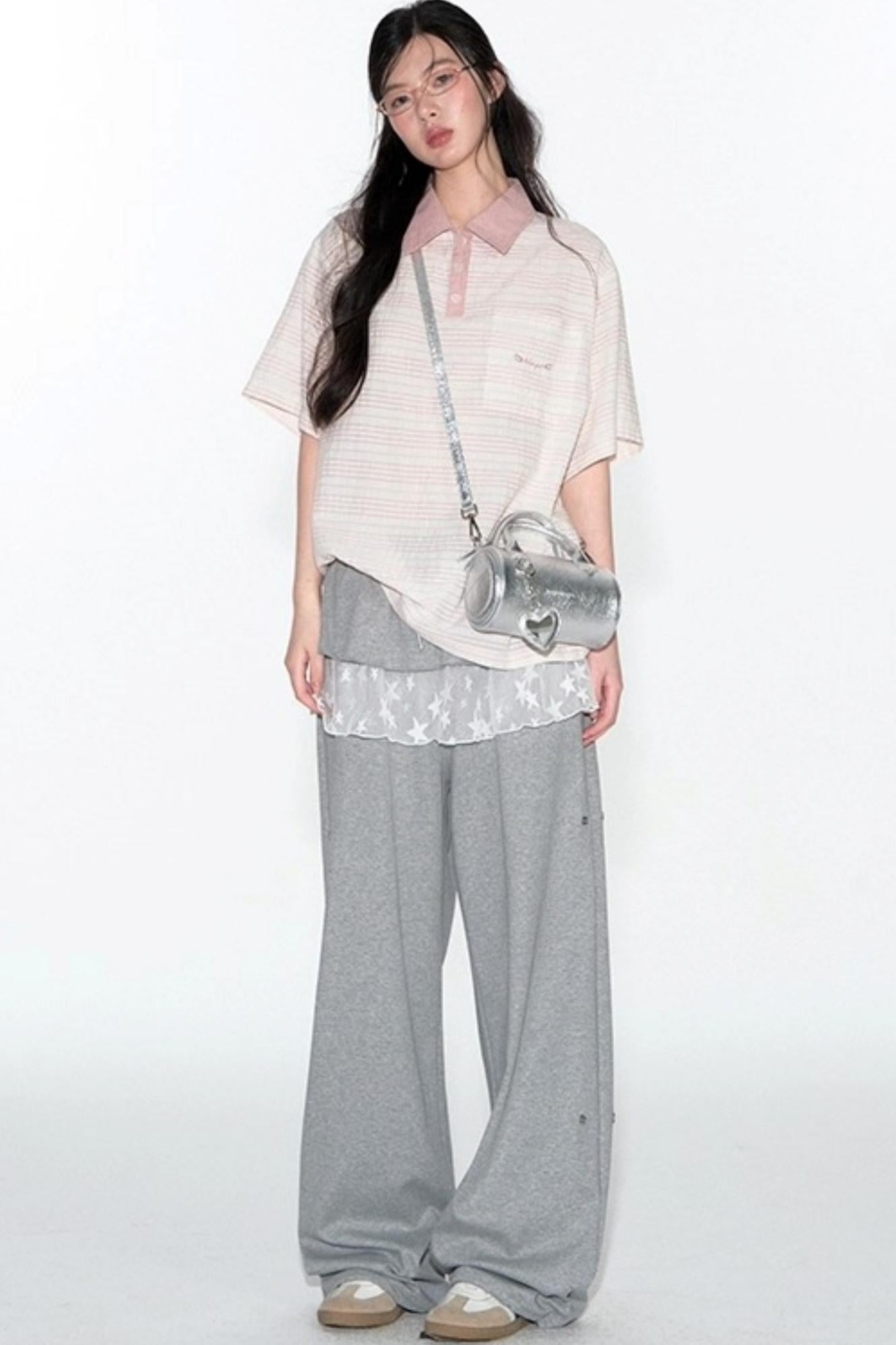 Summer Loose Polo Shirt