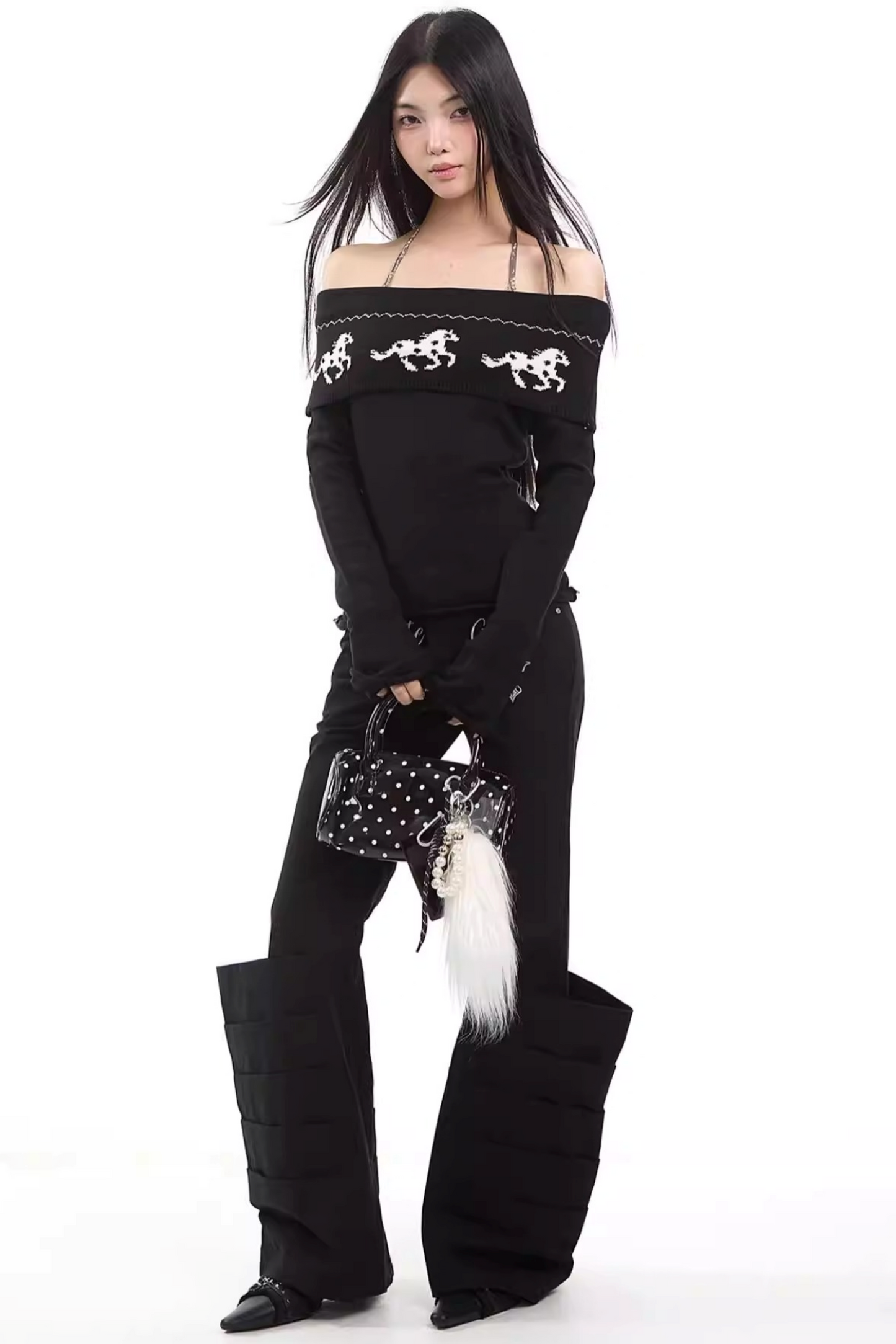 Pantalon évasé American Vintage