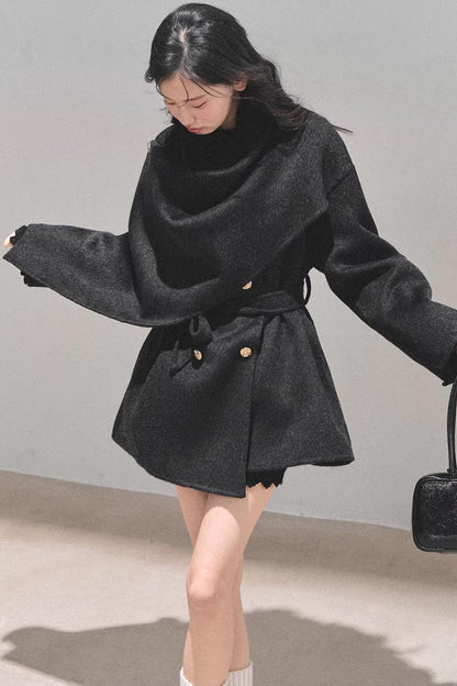 Hepburn Double-Sided Wool Coat