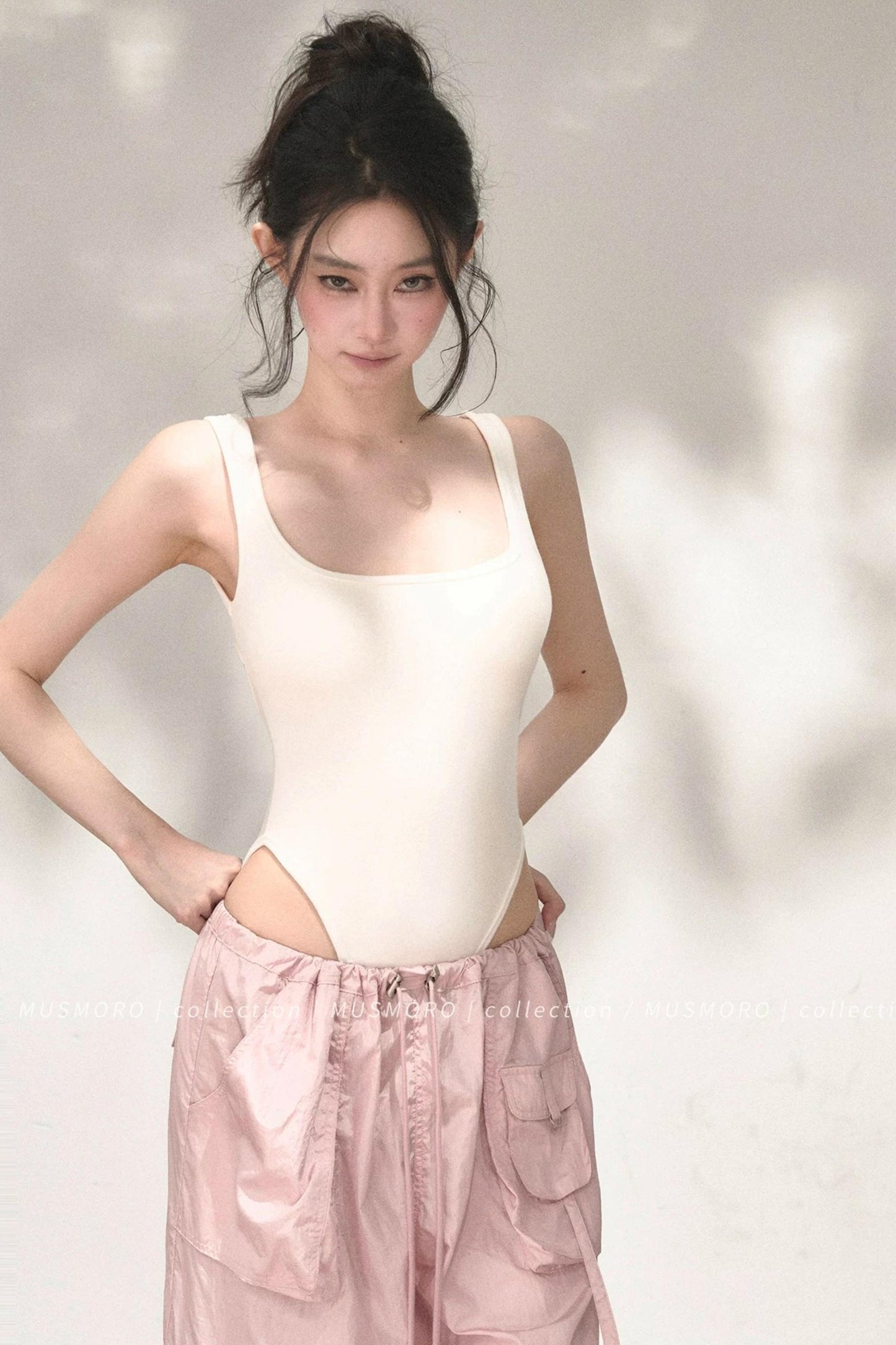 Open Back Mesh Bodysuit