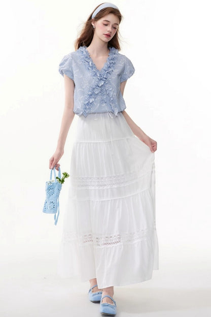 Summer Ruffled Stripe Set-Up