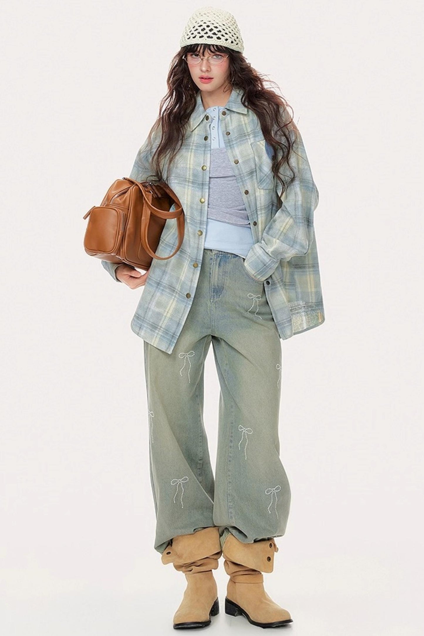 Pink Plaid Classic Shirt