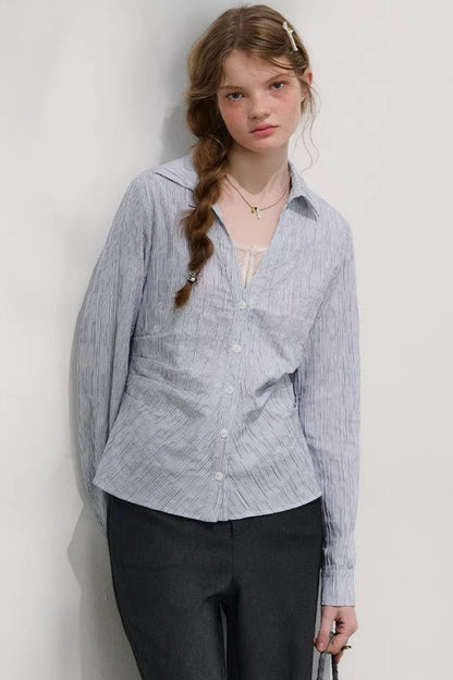 Sea Foam V-Neck Shirt