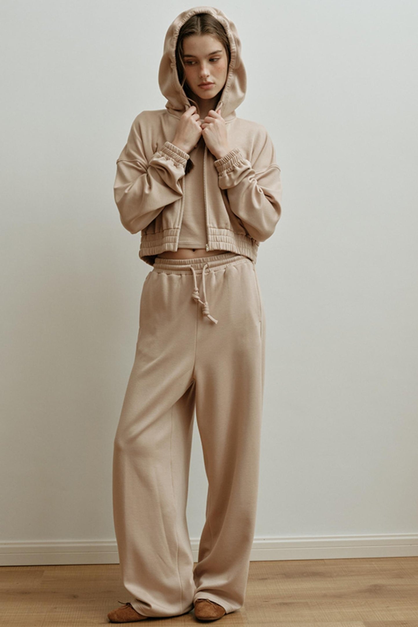 Cloud Soft Crew Neck Jacket Set-Up