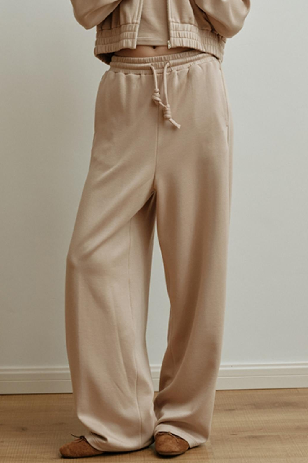 Cloud Soft Crew Neck Jacket Set-Up