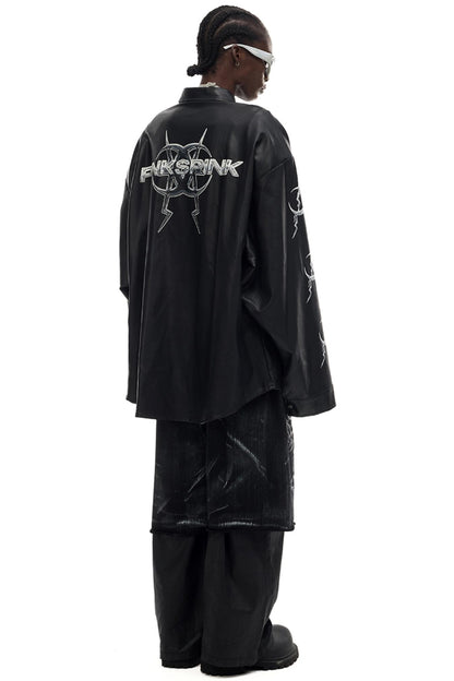 Electric Moon Loose Layered Pants