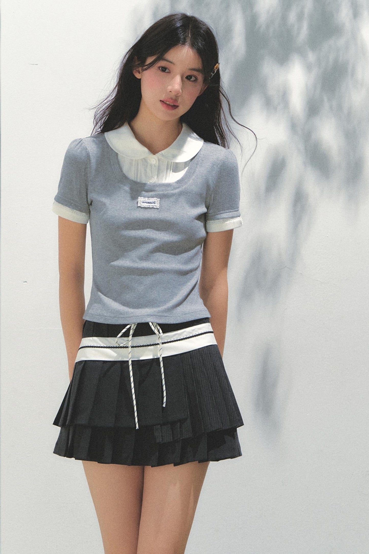 College Chic Knit Tee