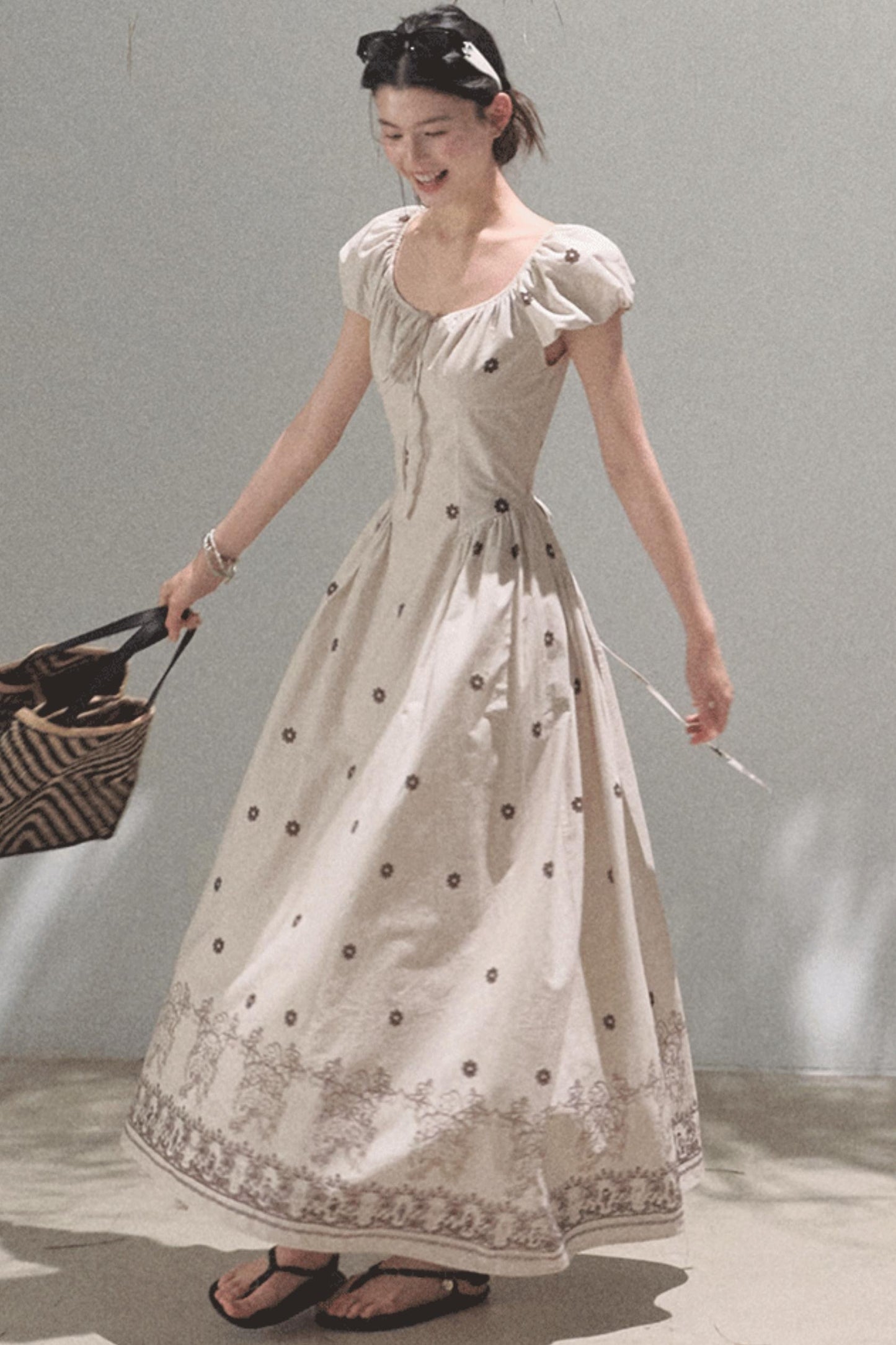 Radiant Cotton Dress