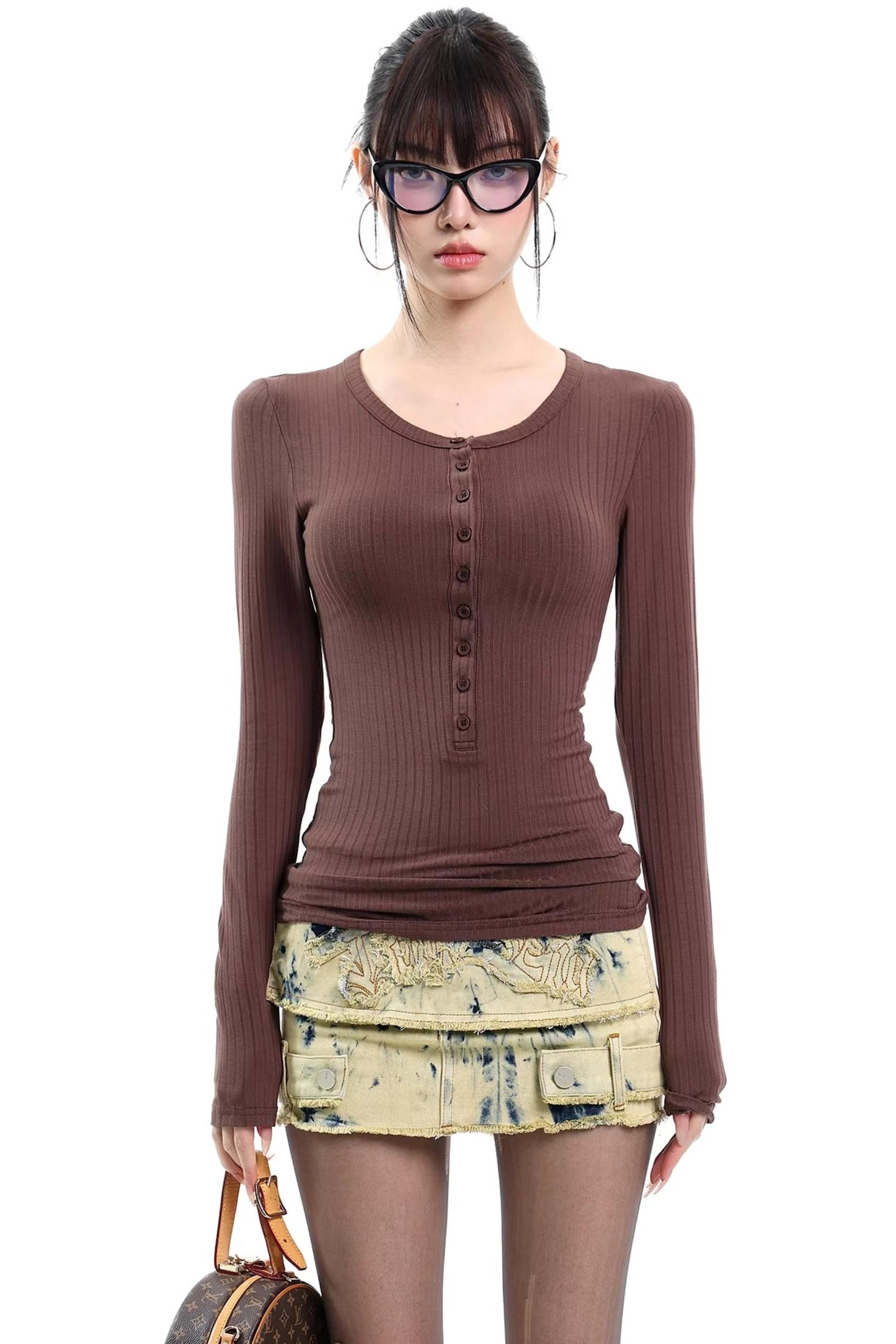 Spring Slim-Fit Inner Layering Top