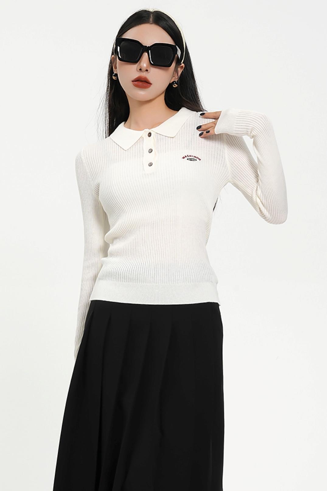 Slim Fit Knit Pullover Sweater