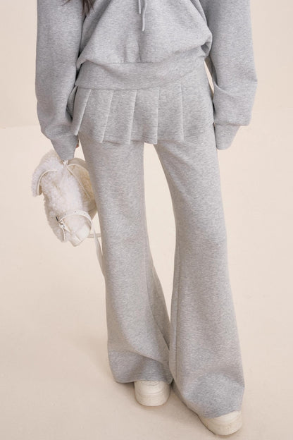 Ballet A-Line Pleated Skirt Bootcut Pants