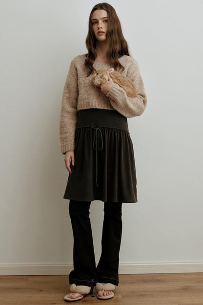 Mist Island Floral Knit Dress