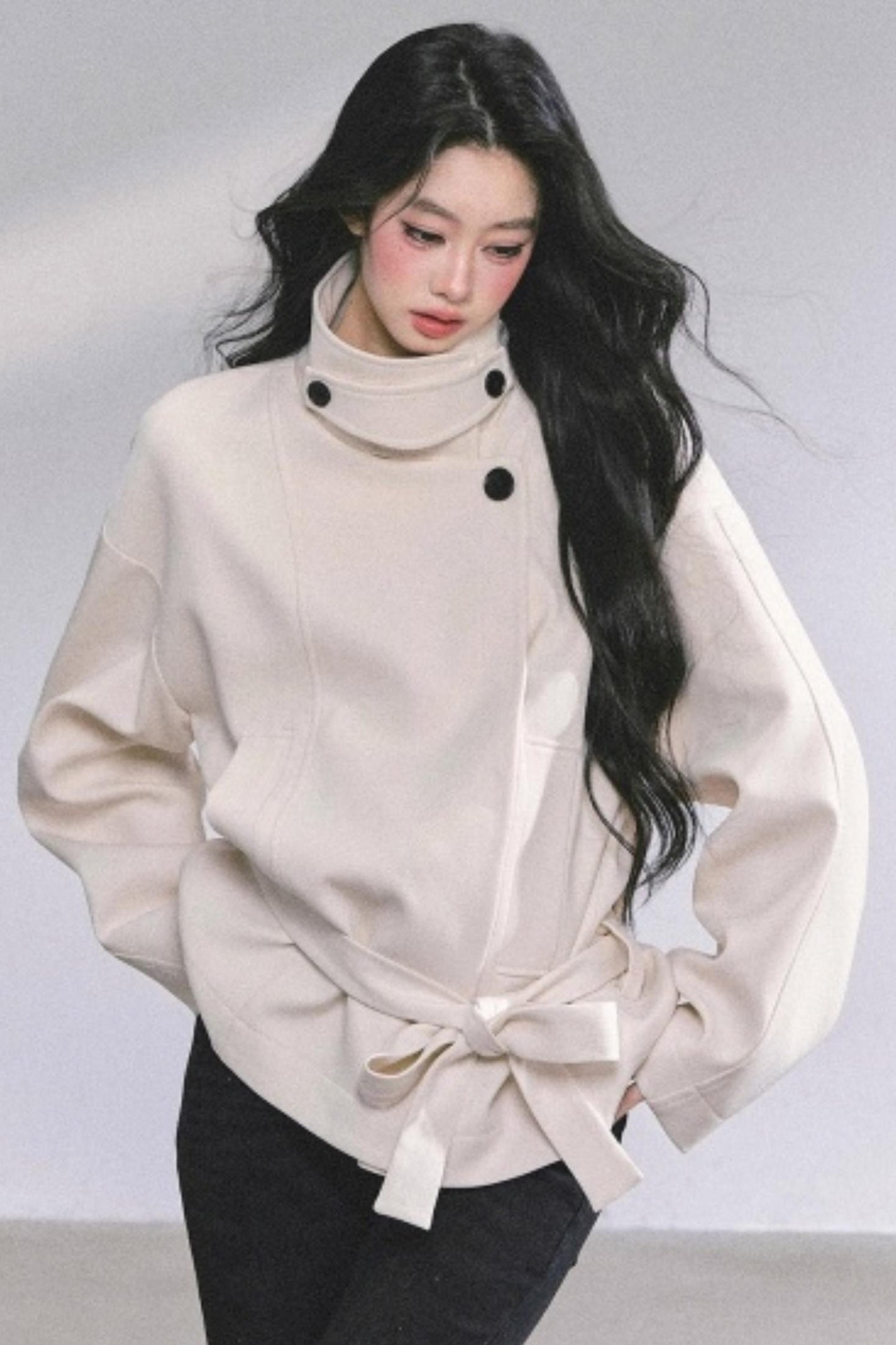 First Snow Turtleneck Coat