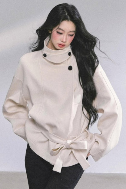 First Snow Turtleneck Coat