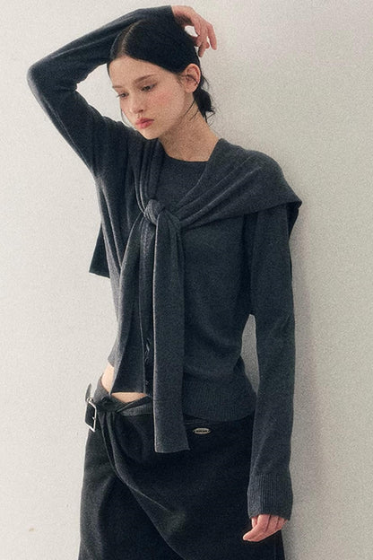 American College Sweater Set