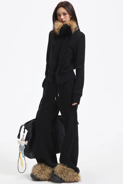 Autumn Fleece-Lined Jacket Set-Up