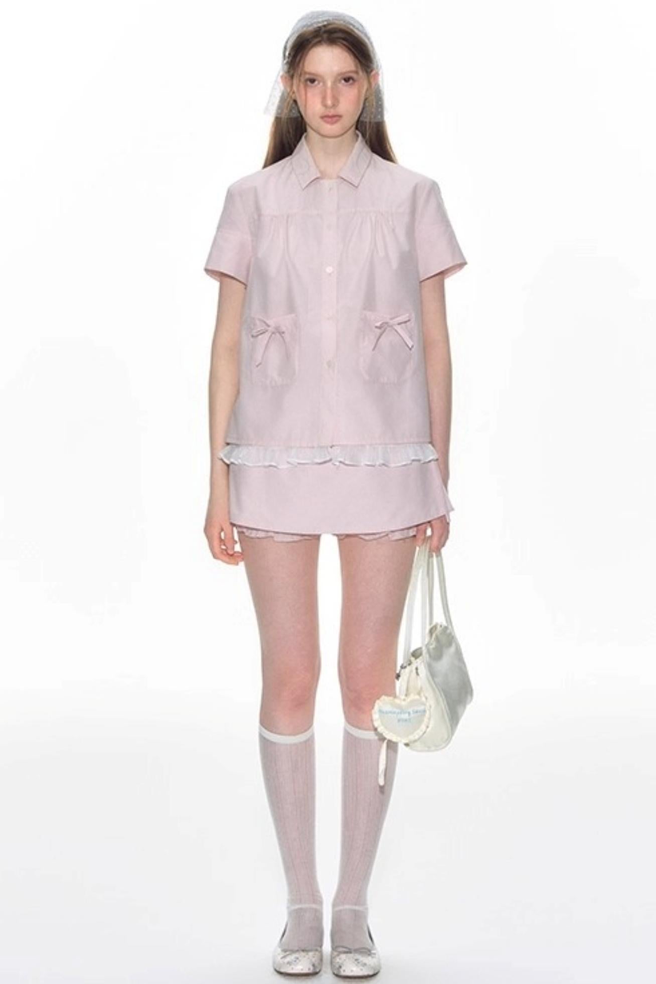 Summer Flower Bud Shirt Set-Up