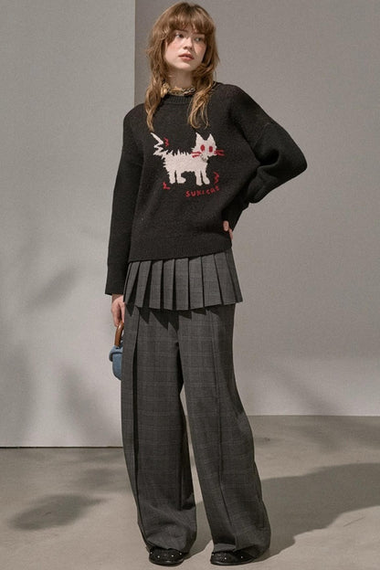 Winter Fur Drop Sweater