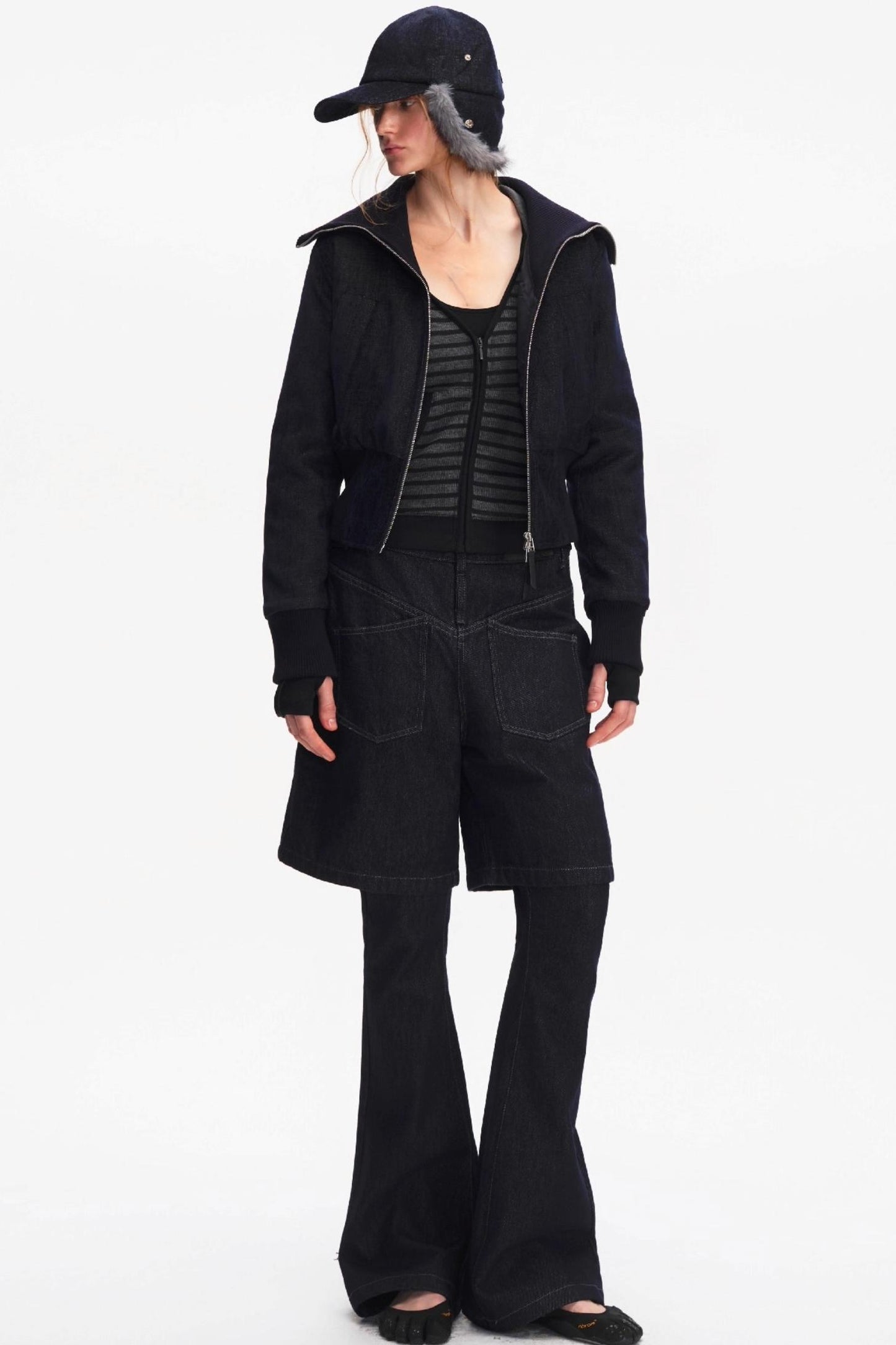 Furry Ear Protection Baseball Cap