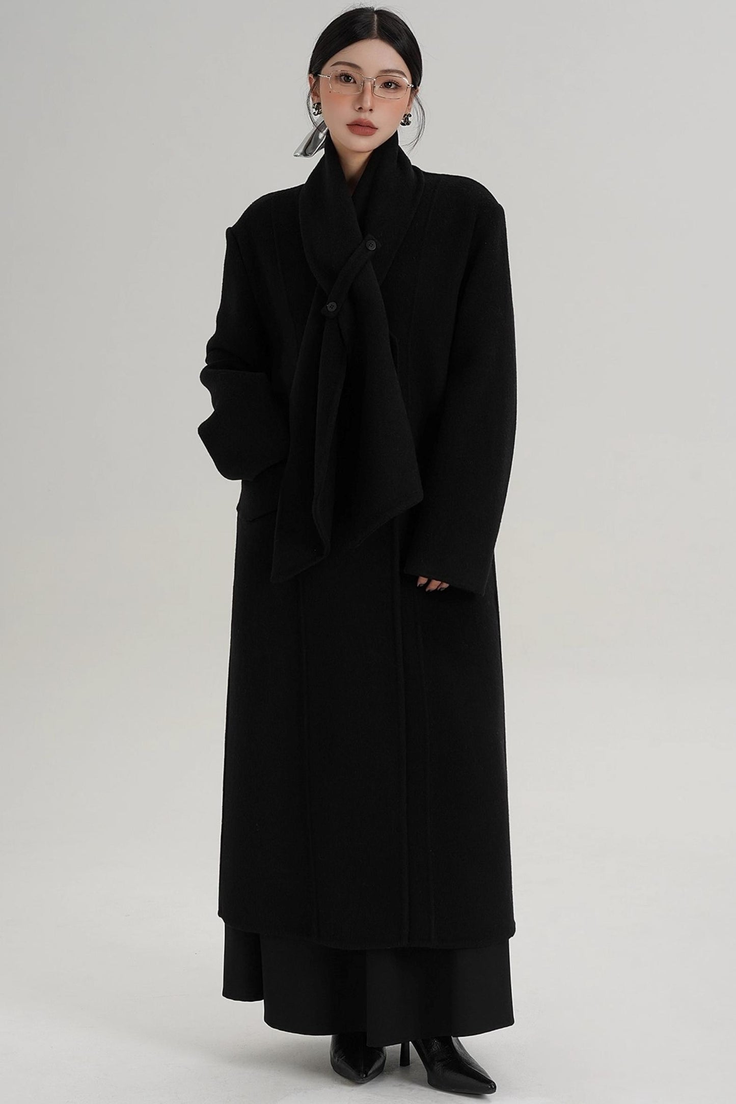 Wool Reversible Coat
