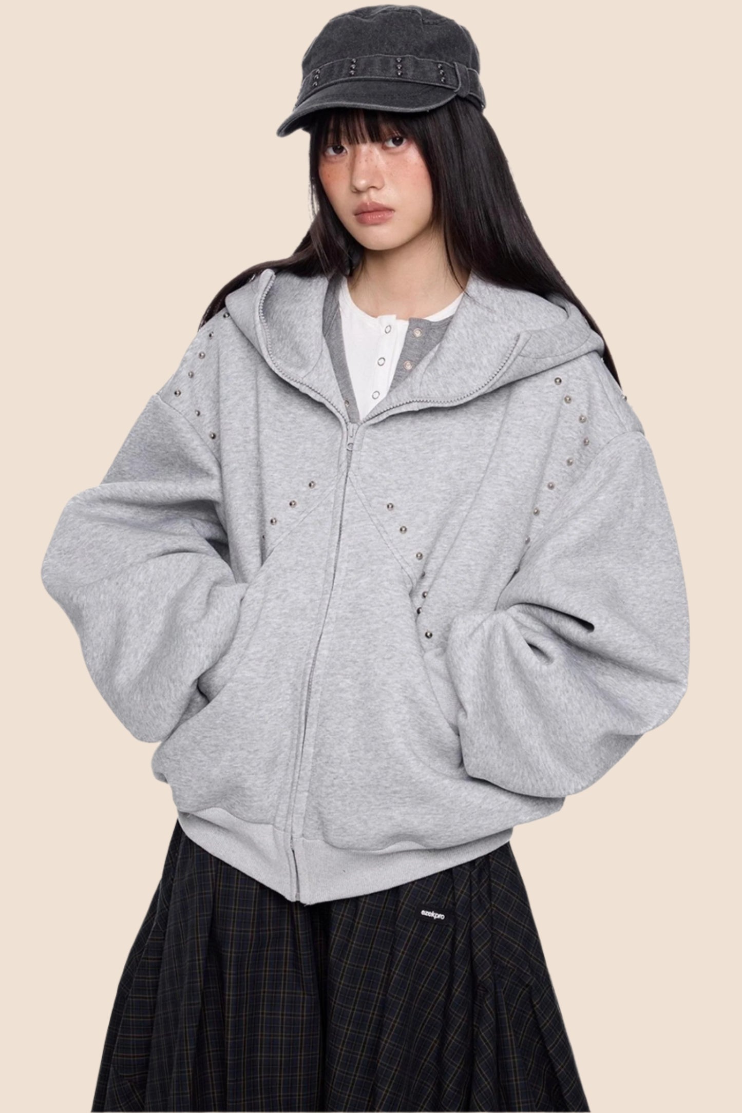 Rivet Hoodie Jacket