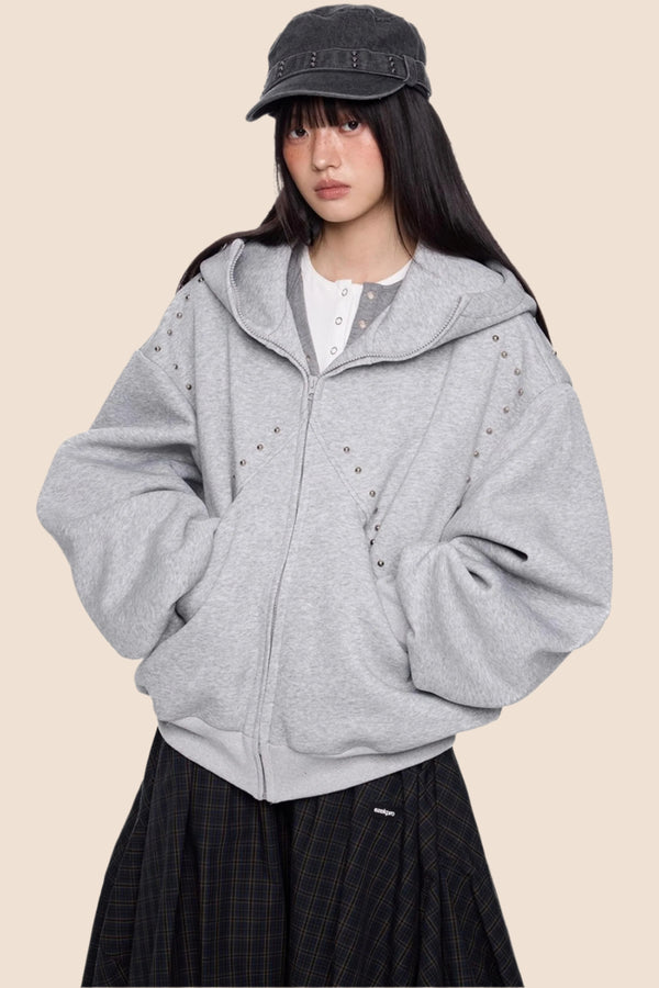 Rivet Hoodie Jacket
