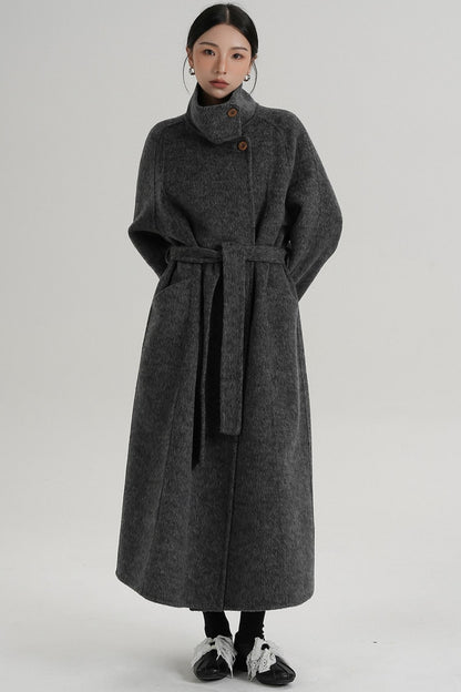 Stand-Up Wool Jacket