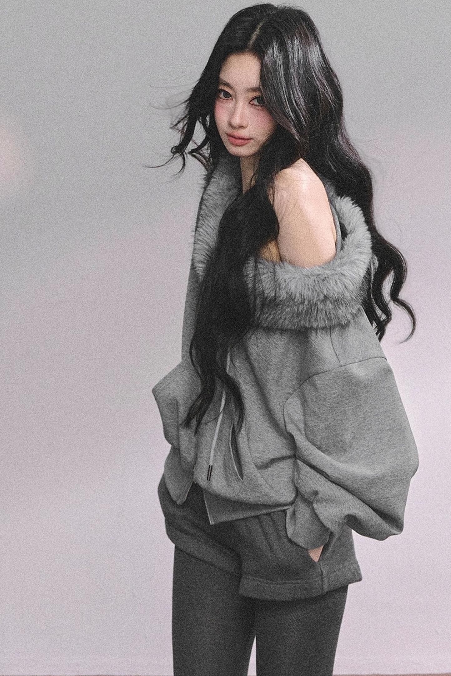 Nordic Winter Top Shorts Two-Piece Set-Up