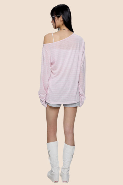 Slant Shoulder Sun Tee