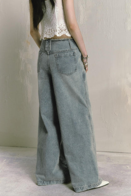 Classic Wide-Leg Jeans Pant