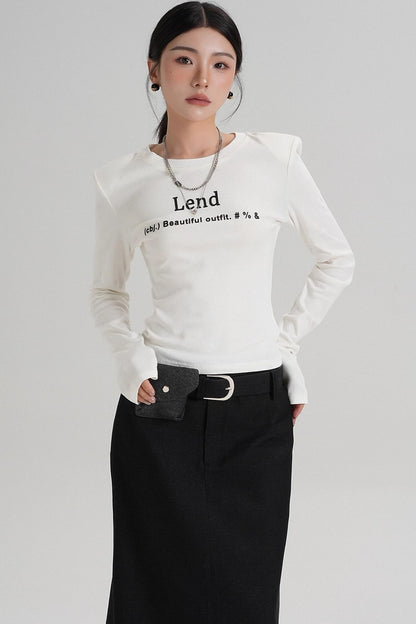 Crewneck Cotton Shirt