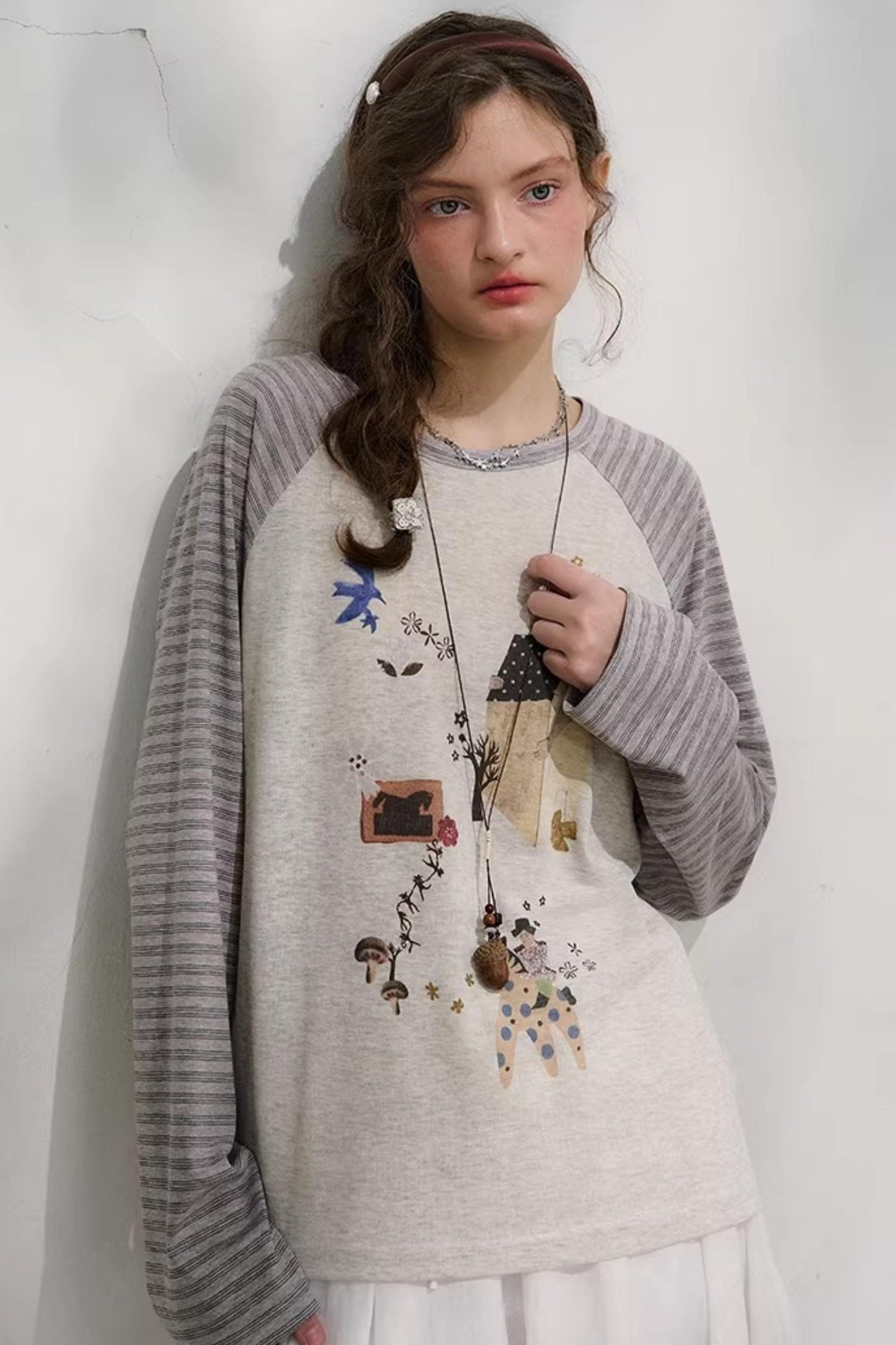 Sunday Party Striped Sweater