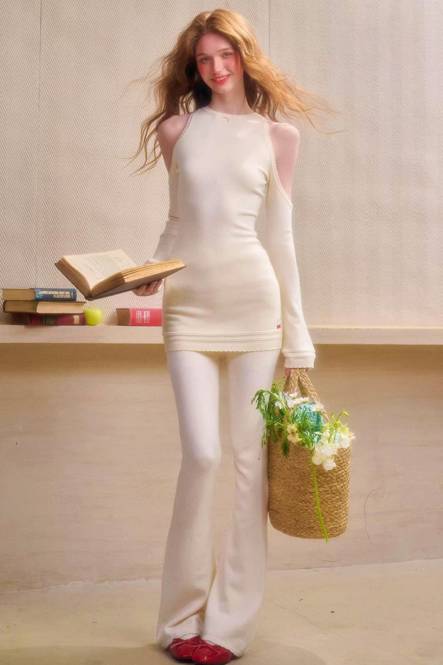 Baby Skin Off-Shoulder Dress