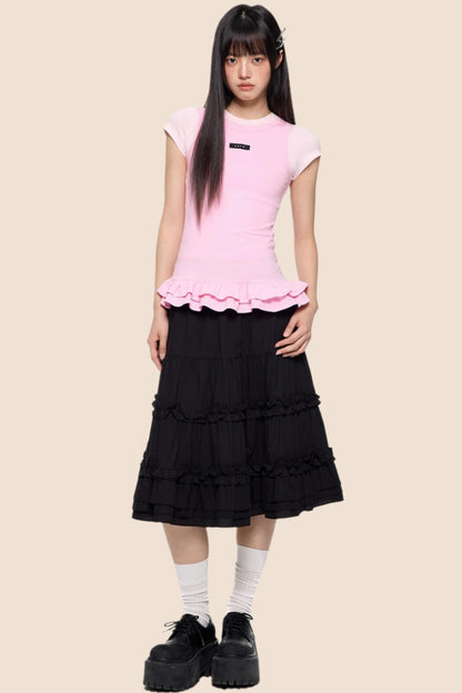 Summer Breeze Midi Skirt