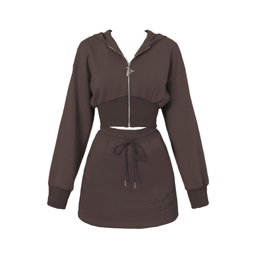 Sweet American Girl Two-Piece Skirt Set