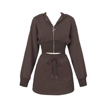 Sweet American Girl Two-Piece Skirt Set