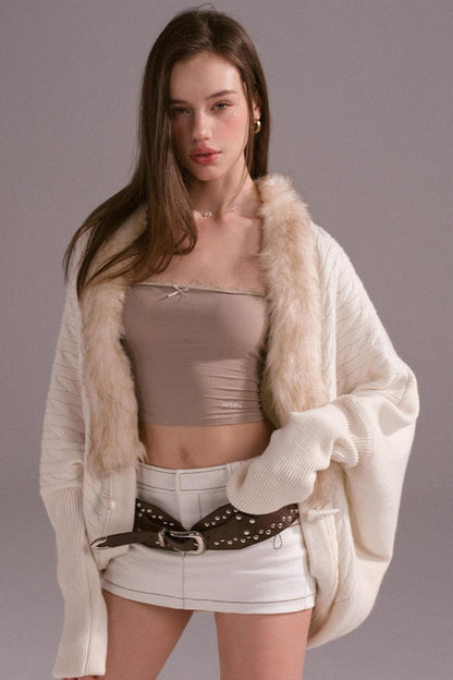 Hot Girl Knit Top Jacket